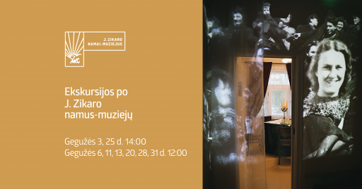 Ekskursijos po J. Zikaro namus-muziejų 12:00