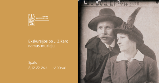 Ekskursijos po J. Zikaro namus-muziejų 12:00