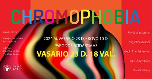 Grupinė skulptorių paroda „Chromophobia“ 18:00