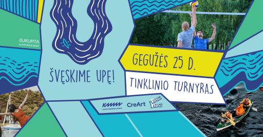 Paplūdimio tinklinio turnyras 3x3 | Švęskime upę! 2024