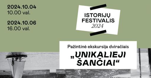 Ekskursija dviračiais "Unikalieji Šančiai"  16:00