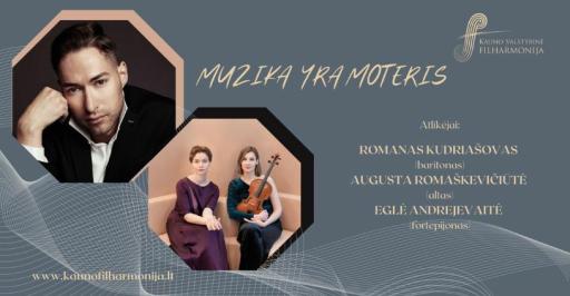 MUZIKA YRA MOTERIS 18:00