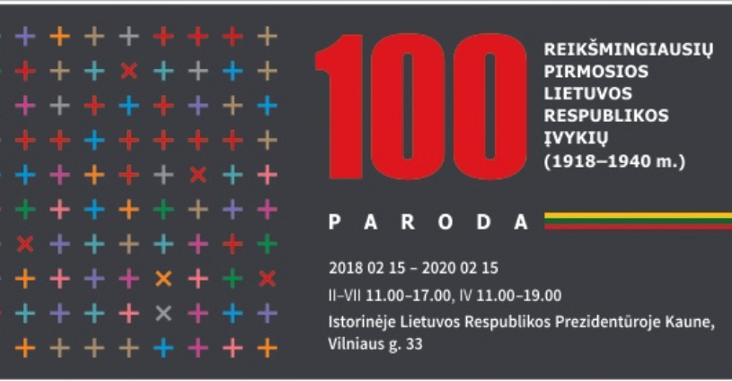 Paroda „100 reikšmingiausių Pirmosios Lietuvos Respublikos įvykių“