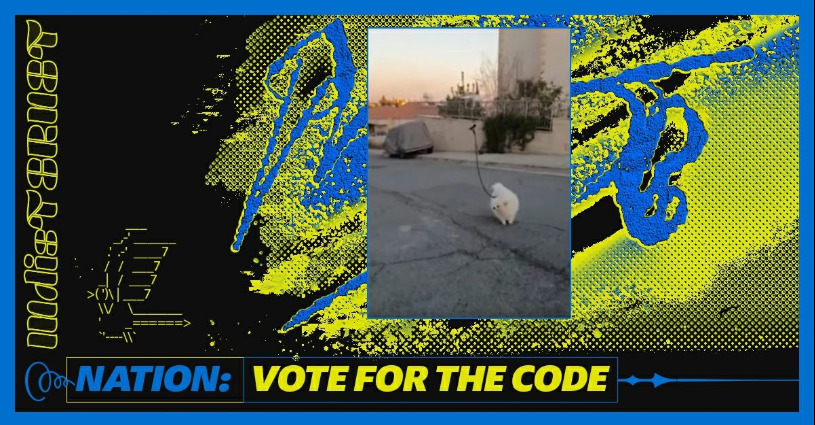 INdisTERNET: vote for the code