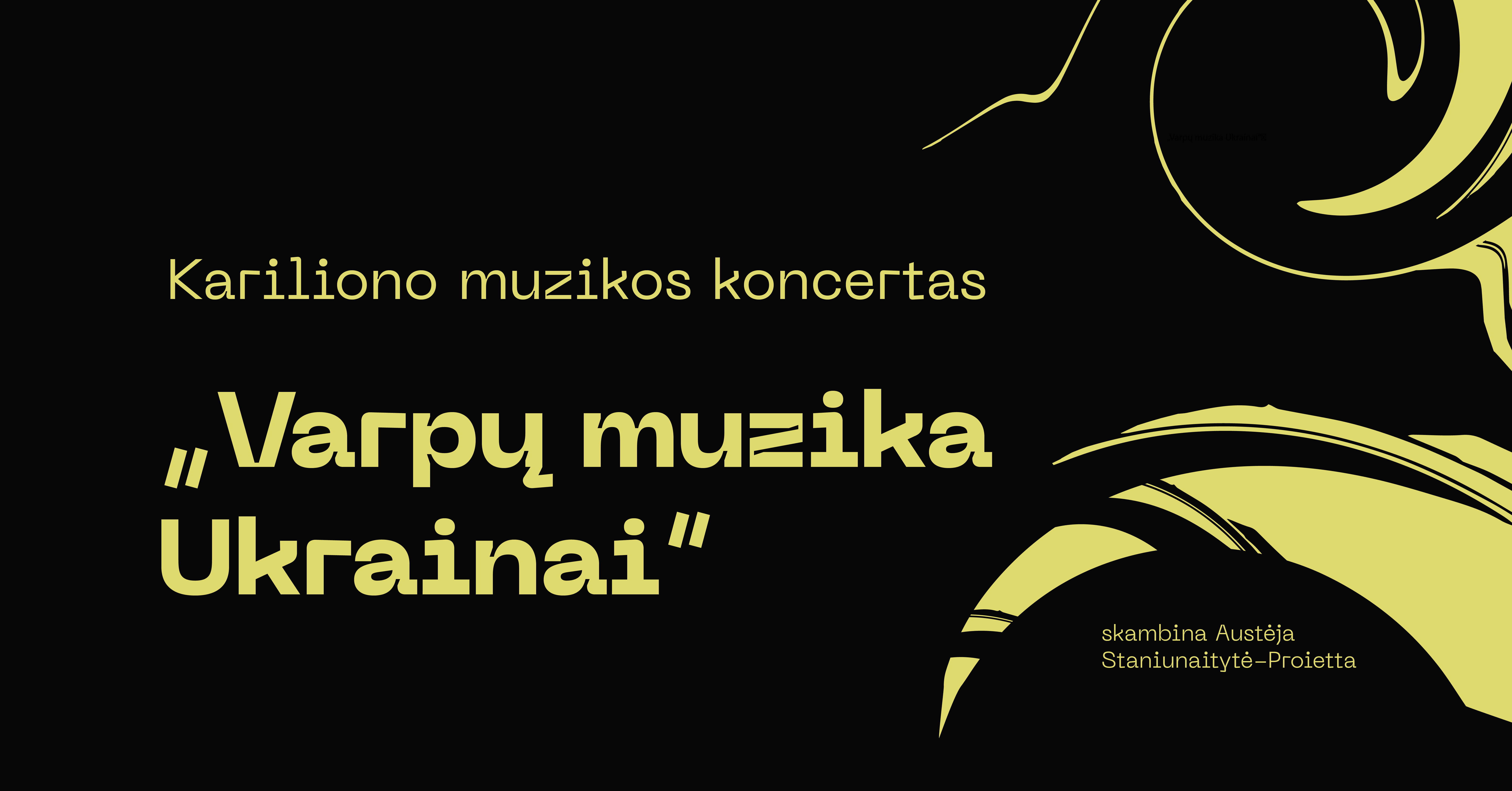 Kariliono koncertas „Varpų muzika Ukrainai”