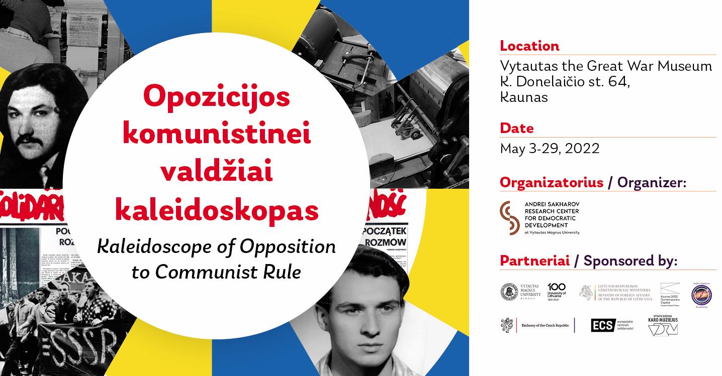 Paroda "Opozicijos komunistinei valdžiai kaleidoskopas"