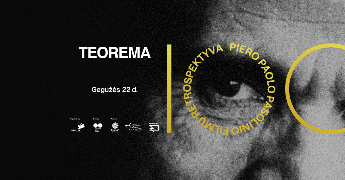 Kino klasika: P. P. Pasolinio „Teorema“
