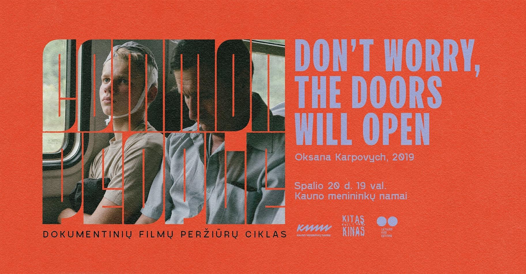COMMON PEOPLE | Don't Worry, the Doors Will Open (2019)