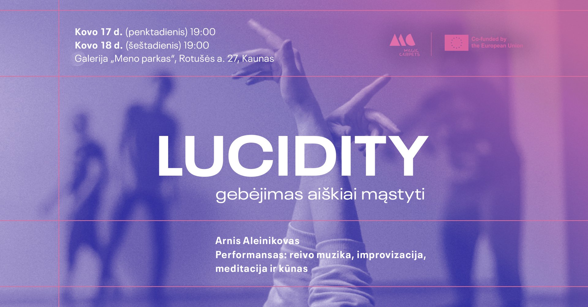 Arnis Aleinikovas: performansas LUCIDITY