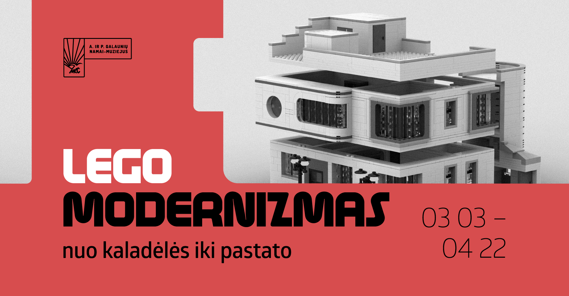 Paroda | LEGO modernizmas – nuo kaladėlės iki pastato