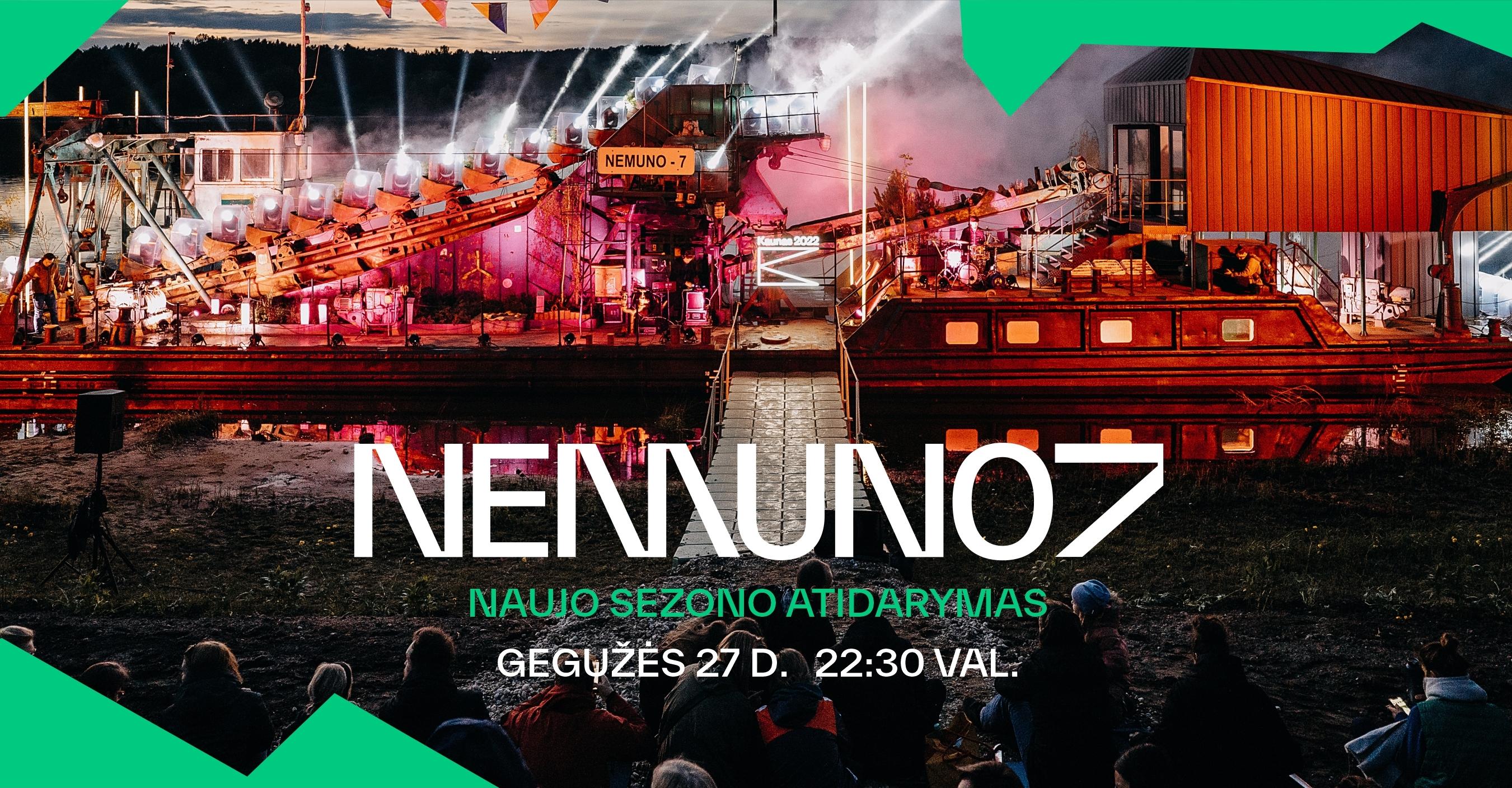 Kultūros laivo "Nemuno7" atidarymo koncertas 2023