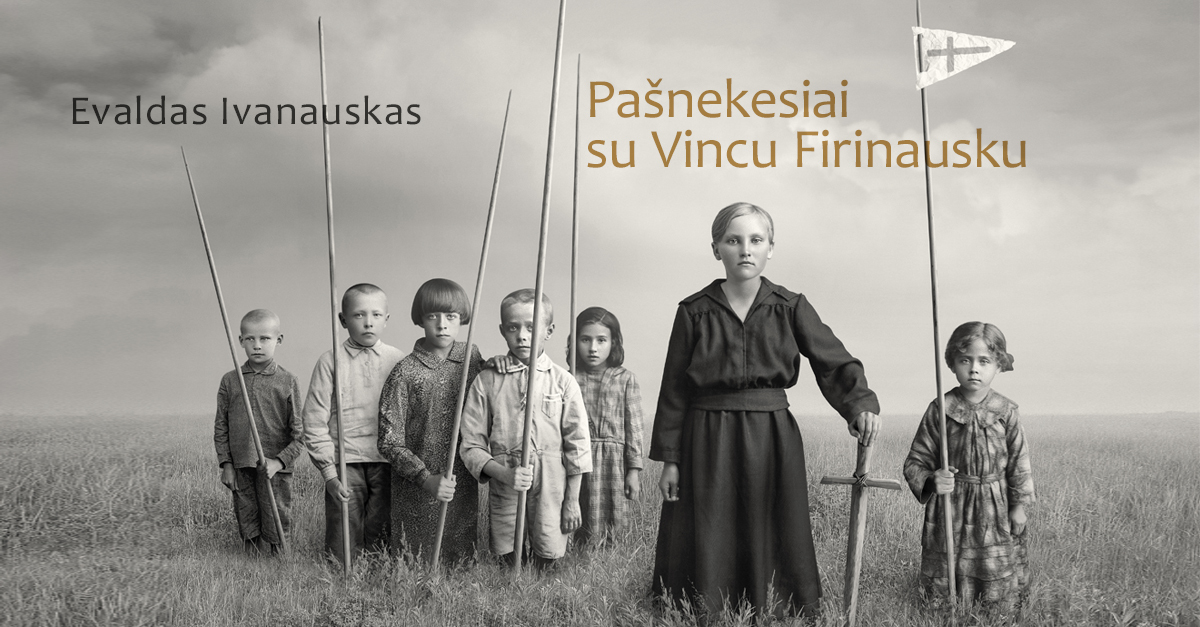 Evaldo Ivanausko fotomontažų paroda „Pašnekesiai su Vincu Firinausku“