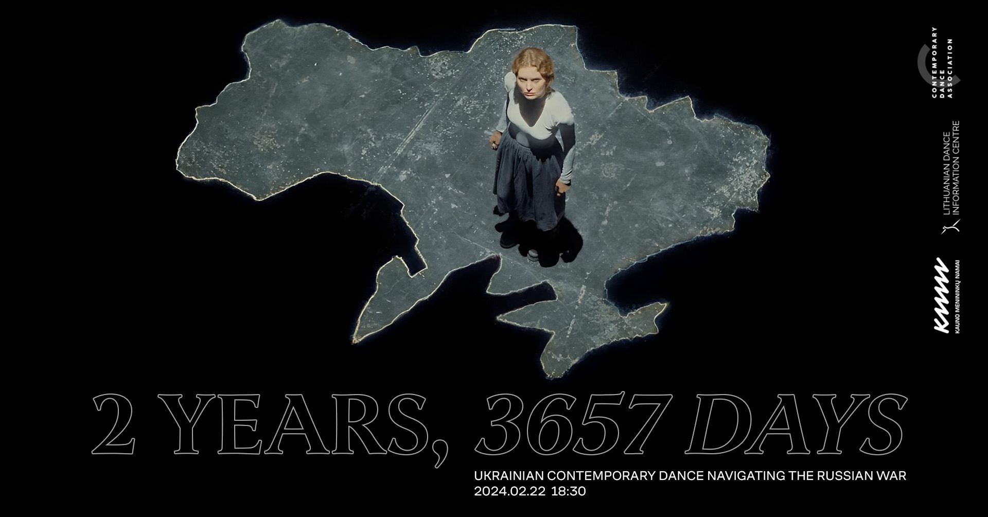 „2 YEARS, 3657 DAYS“ II dalių ukrainiečių scenos menų programa