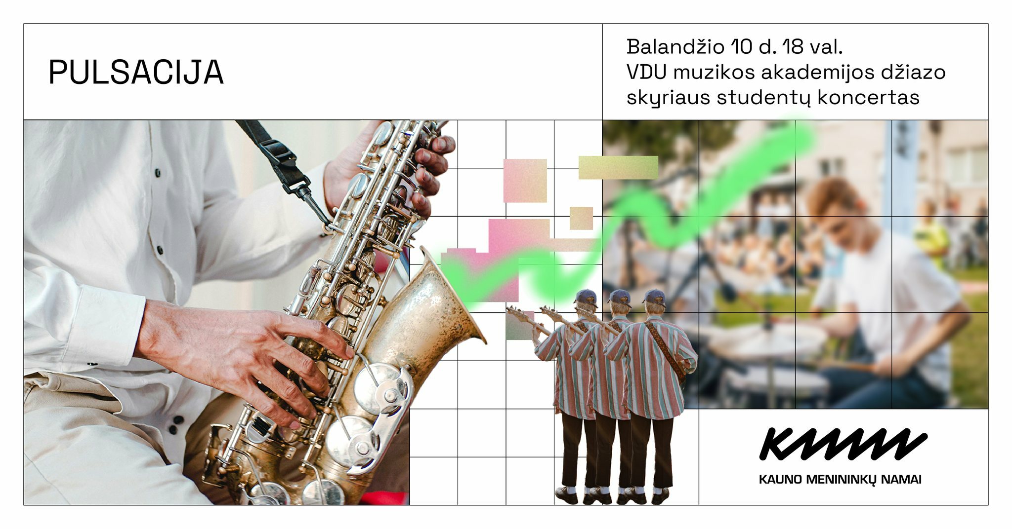 PULSACIJA | VDU Muzikos akademijos džiazo skyriaus studentų koncertas