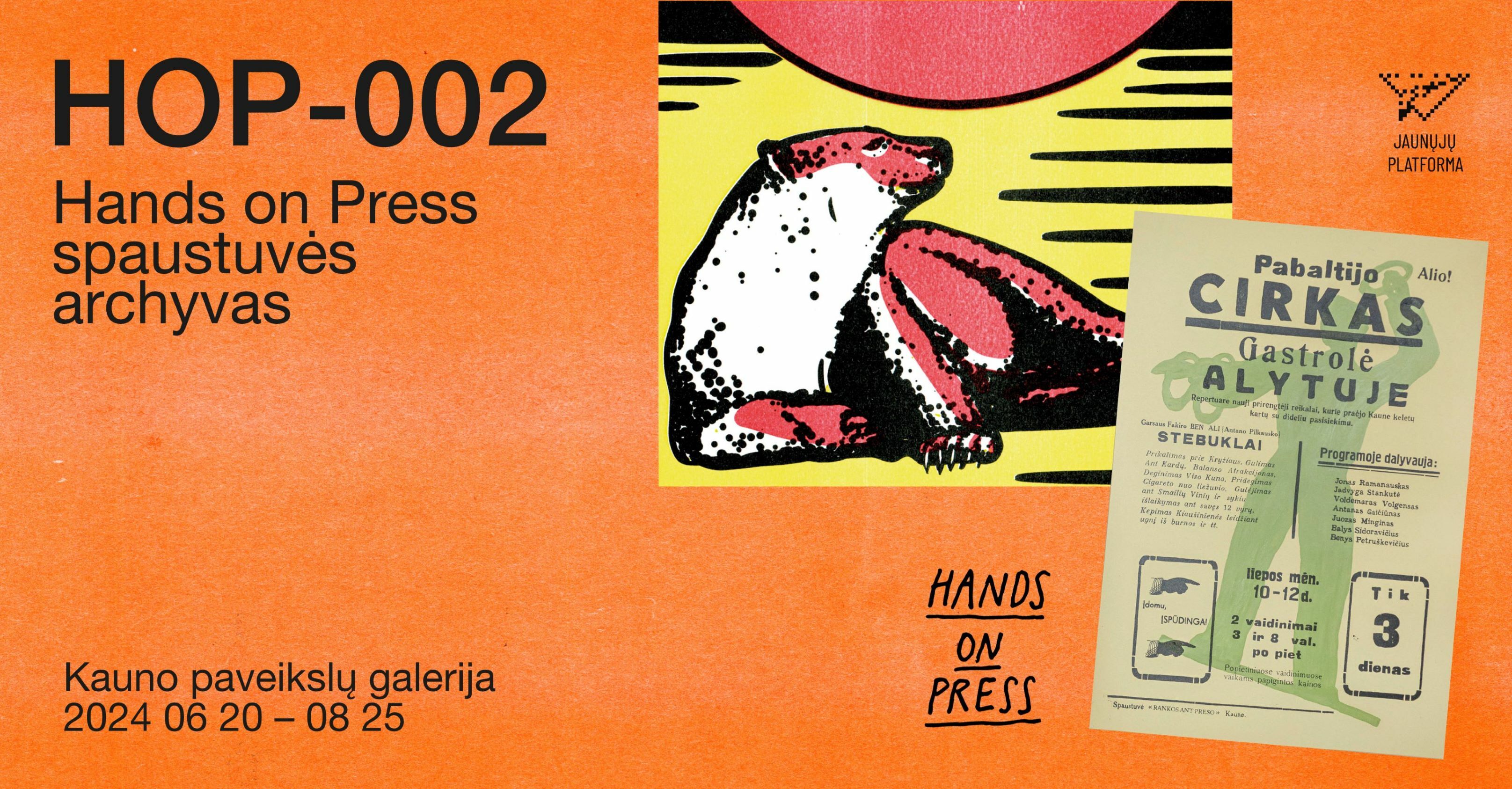 „Hands on Press“ spaustuvės archyvas „HOP-002“