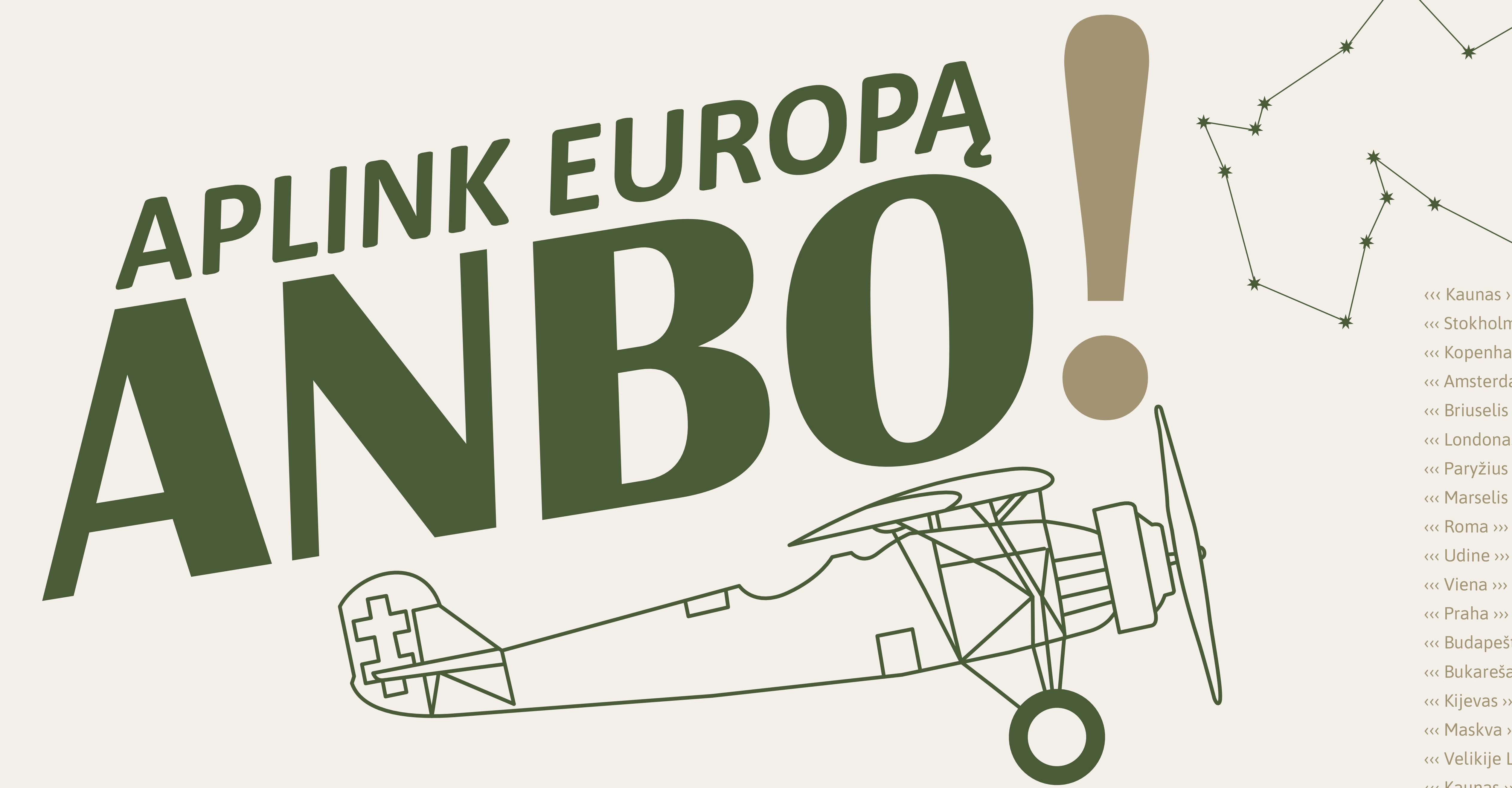  Aviacijos muziejaus šventė „Aplink Europą - ANBO!“