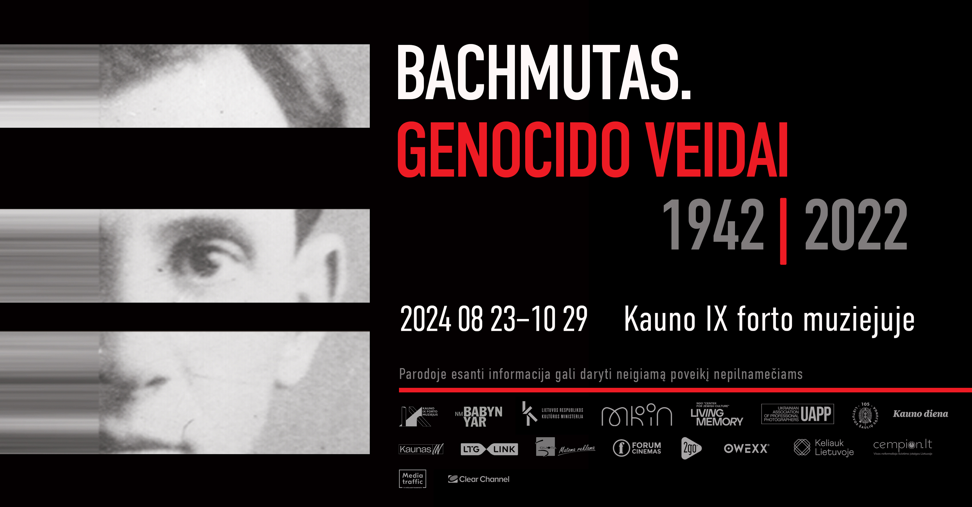 Paroda „Bachmutas. Genocido veidai 1942 | 2022“