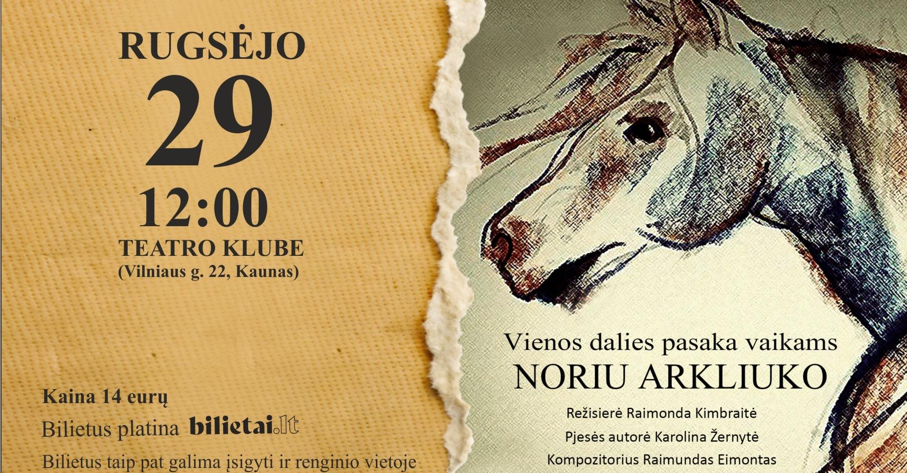 Vienos dalies pasaka vaikams "Noriu Akrliuko"