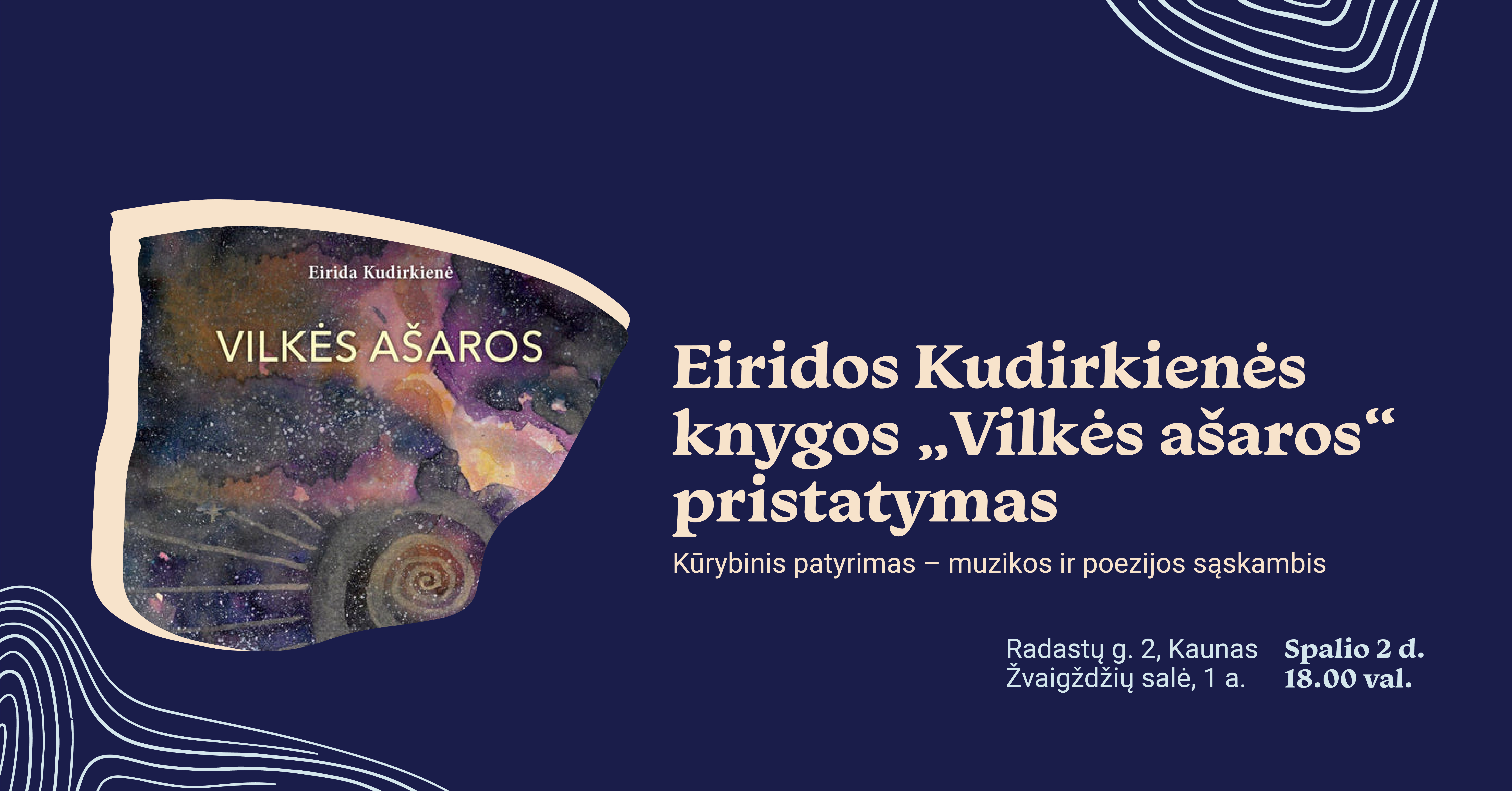 Eiridos Kudirkienės knygos „Vilkės ašaros“ pristatymas