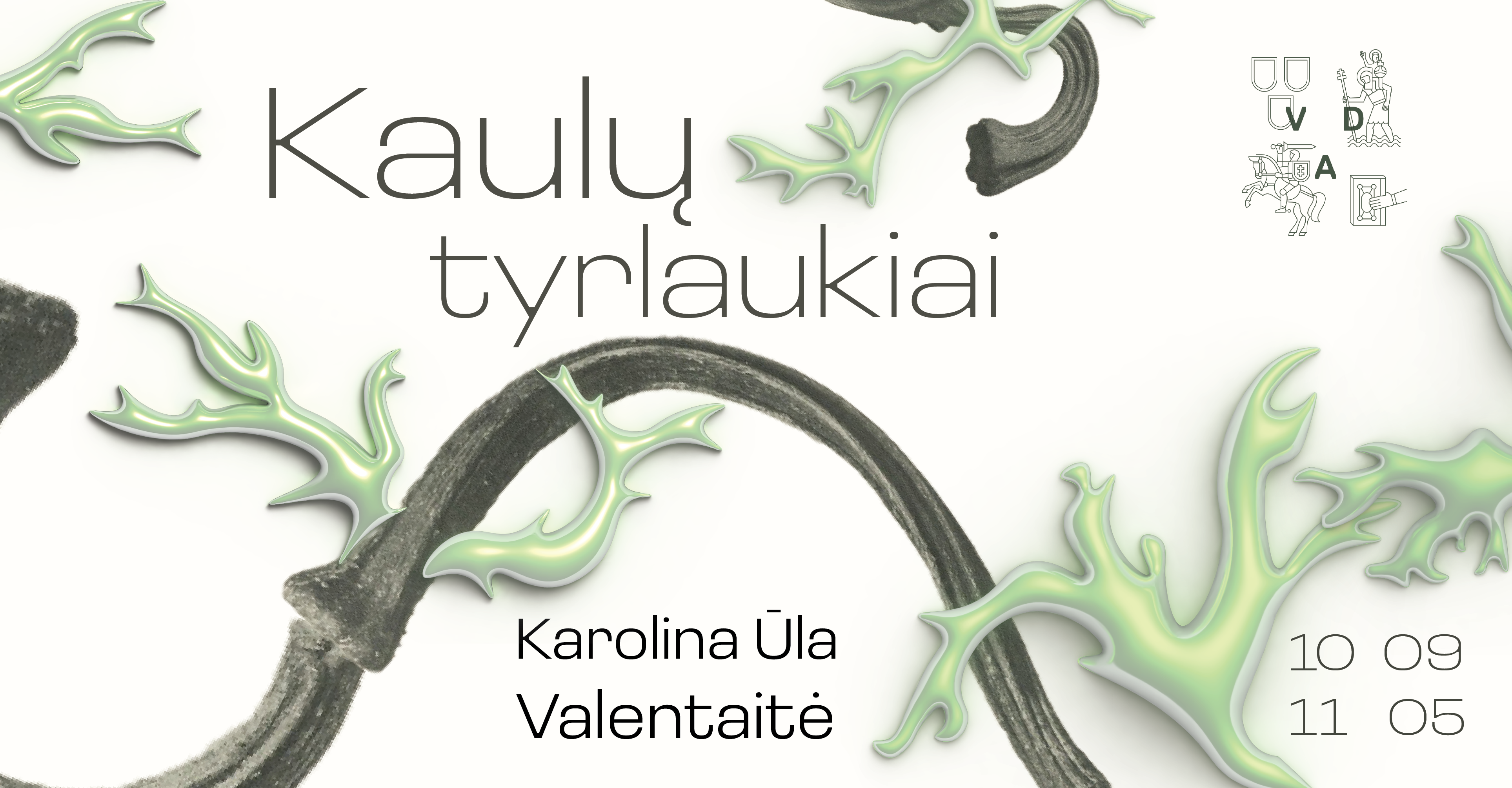 „Kaulų tyrlaukiai“ Karolinos Ūlos Valentaitės paroda